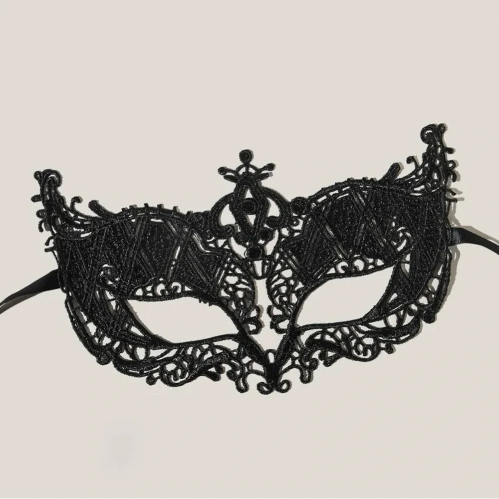 Masquerade Mask, Mardi Gras, Masquerading Mask, Black Lace, Masquerade Ball, NEW